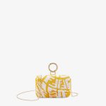 Fendi Yellow Nano Baguette Charm Bag