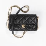 Chanel Black Lambskin Flap Bag