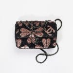 Chanel Black & Pink Sequins Small Flap Bag