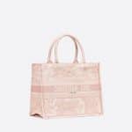 Dior Pink Toile De Jouy Small Book Tote