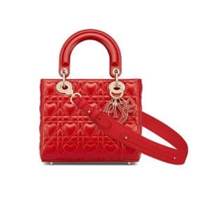 Dioramour My ABCDior Lady Dior Bag Red