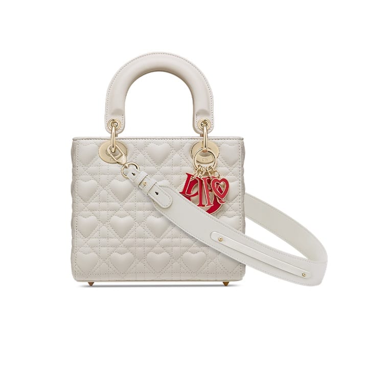 Dioramour My ABCDior Lady Dior Bag White
