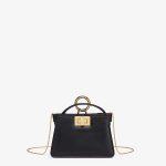 Fendi Black Pico Peekaboo Charm