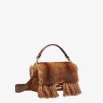 Fendi Brown Mink Baguette