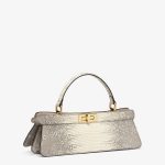 Fendi Light Gray Lizard Peekaboo IseeU Stretch