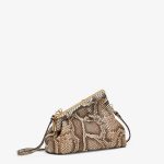 Fendi Natural Python Leather First Small