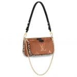 Brand New Louis Vuitton Arizona Beige Onthego Wild at Heart Bag