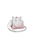 Louis Vuitton Hina PM Mahina Leather Handbag Pink Cloth ref.700733 - Joli  Closet