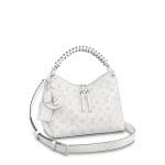 LV White Mahina Beaubourg Hobo