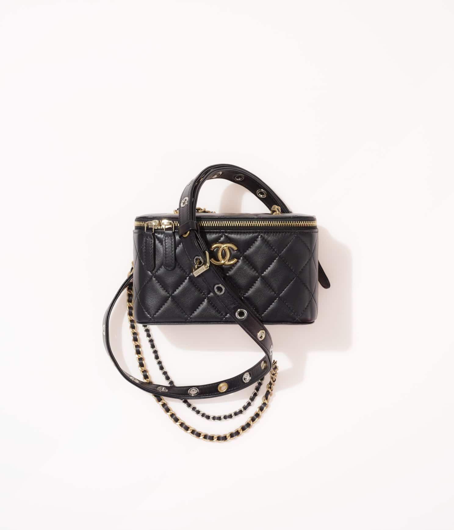 Chanel Mini Vanity Bag with Chain Reference Guide - Spotted Fashion