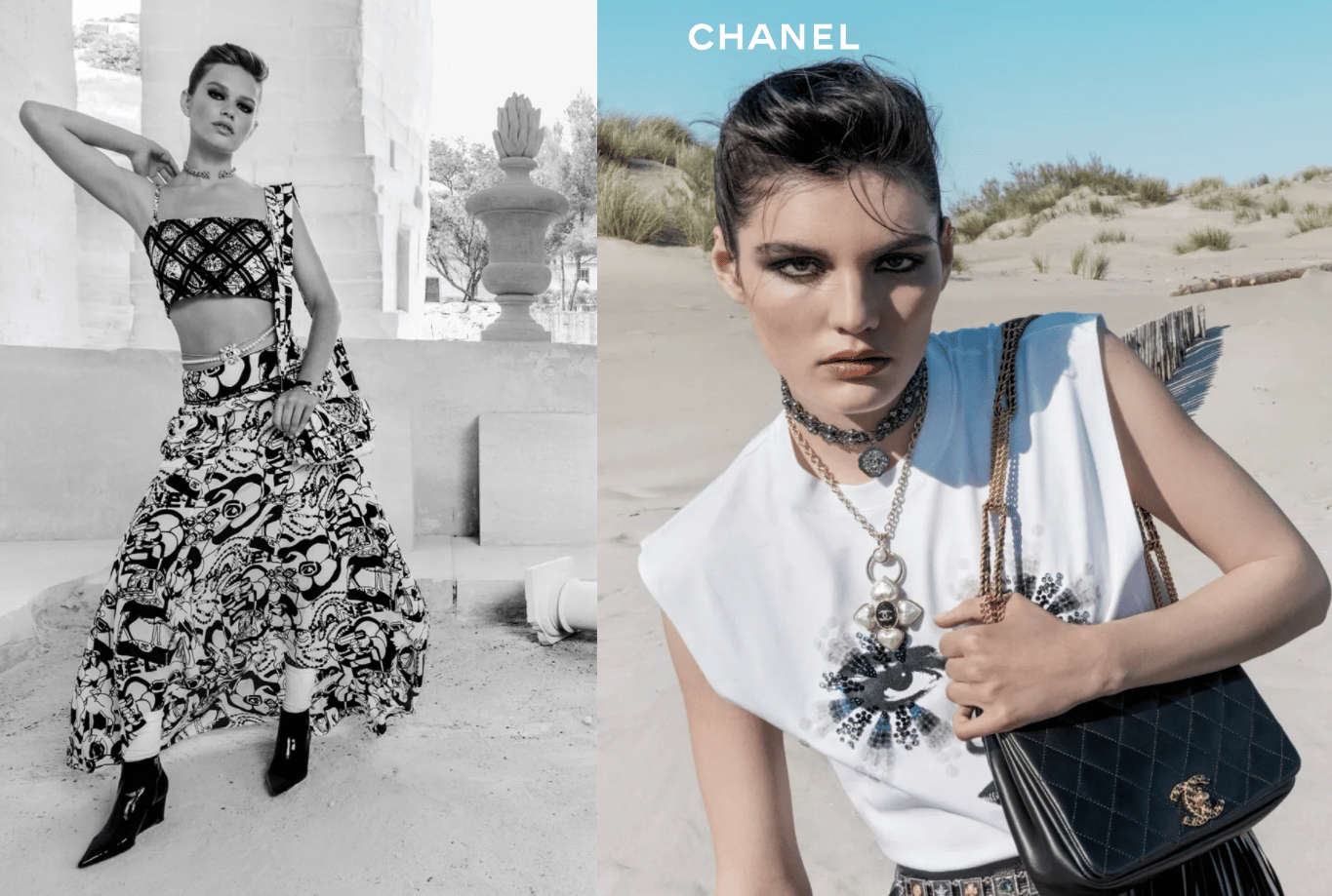 Shop CHANEL DEAUVILLE 2022 Cruise Casual Style Party Style Elegant