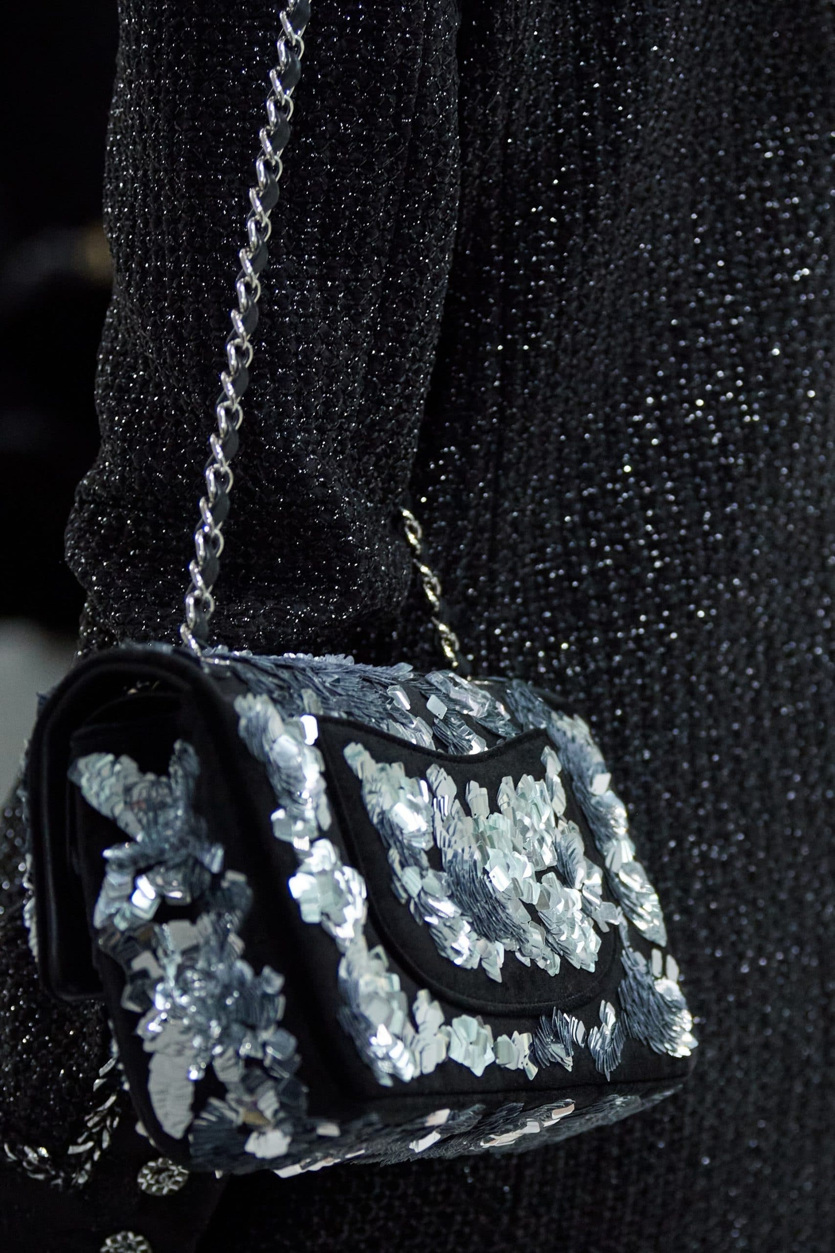 Chanel Sequined Flap Bag