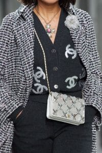 Chanel Sequined Mini Flap bag