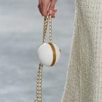 Chanel White Ball Bag
