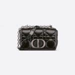Small Black Dior Caro Bag