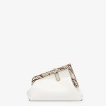 White Fendi First Small Nappa Leather