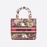 Dior Medium Lady D-Lite Bag Butterfly Embroidery