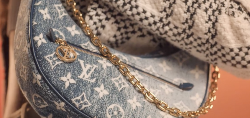 Louis Vuitton's Jacquard Denim Bag Collection