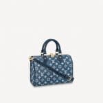 Louis Vuitton Vintage - Monogram Denim Trousse Speedy PM Bag - Denim -  Leather Trousse - Luxury High Quality - Avvenice