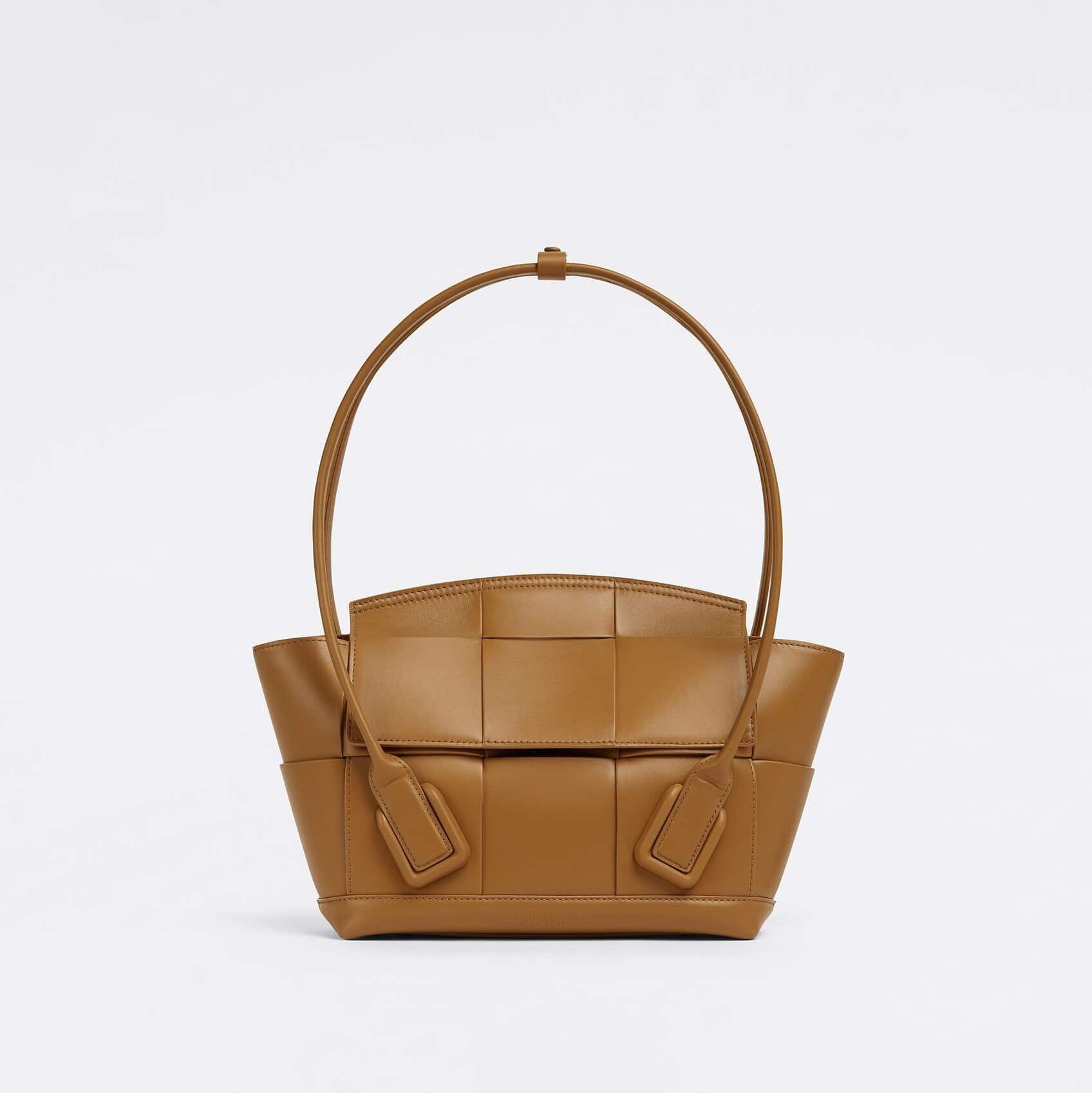 Bottega Veneta Caramel Small Arco Bag