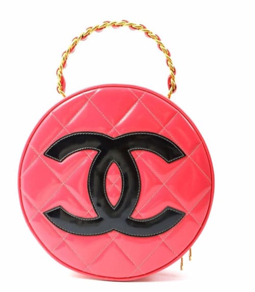 red and white chanel bag new